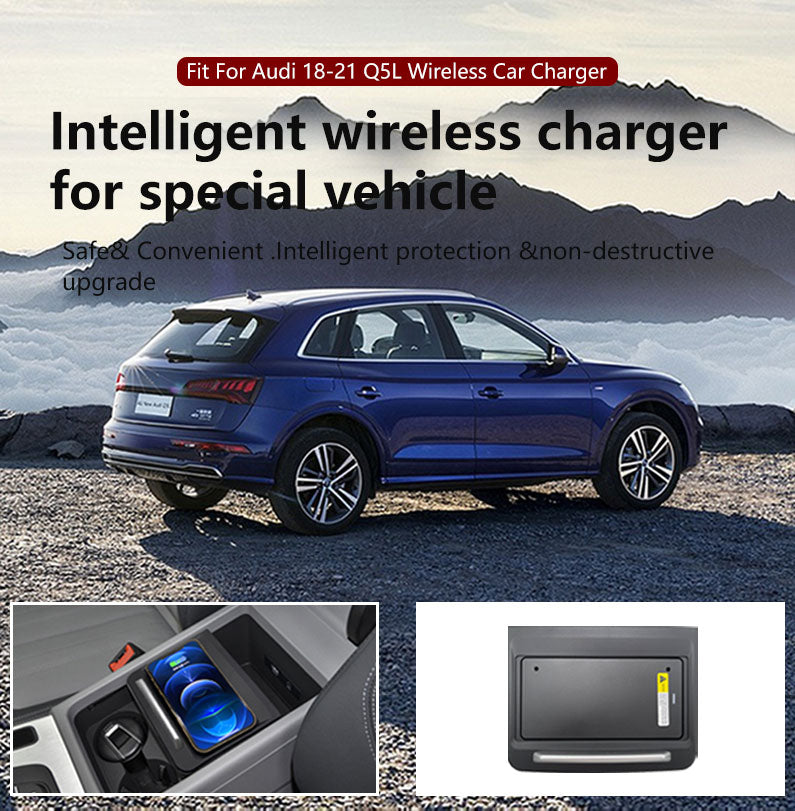 Bayern MotorWerks Wireless Car Phone Chargers 15W Fast Charging with Magnetic Cradles