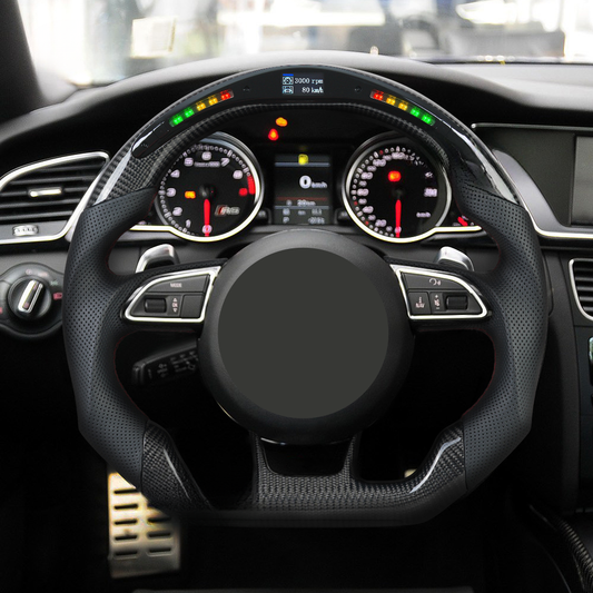 Carbon Fiber LED Steering Wheel for Audi S/RS 2012-2021