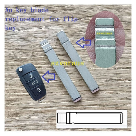 DAS MOTOR HAUS OEM Replacement Remote Control Key Blade - AudiGear.com - Remote Control