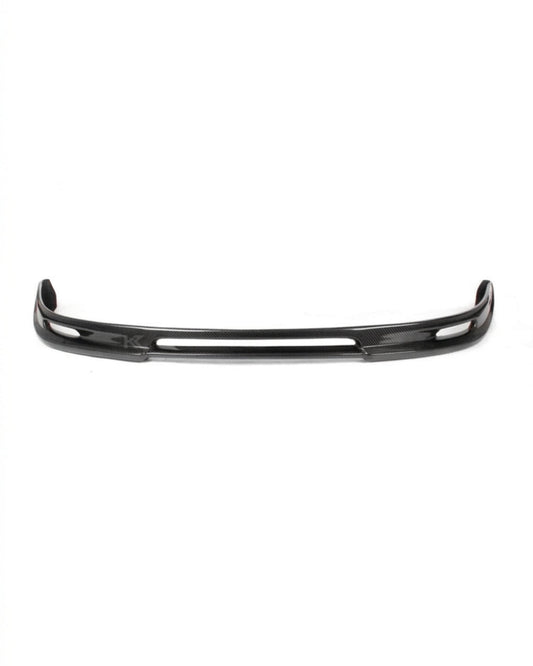 Volkswagen Golf GTI MK5 front bumper splitter in carbon fiber, designed as an A Style front lip by K2 Industries.