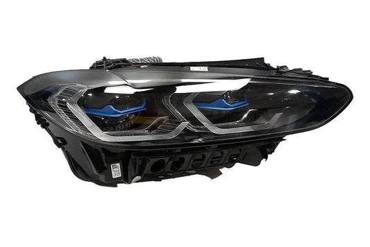 BMW 3/4 Series G80 M3 G82 M4 modern LED headlights by K2 Industries, showcasing sleek design and bright illumination.
