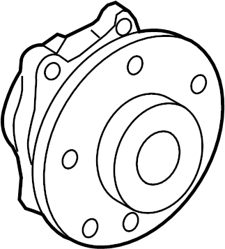 5K0498621 NSK OEM HUB AND BEARING KIT AUDI VW 2005-2022