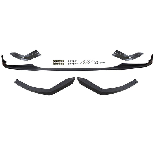 BMW G20 M Sport front bumper lip spoiler set by K2 Industries, featuring five pieces for 2019-2022 models.