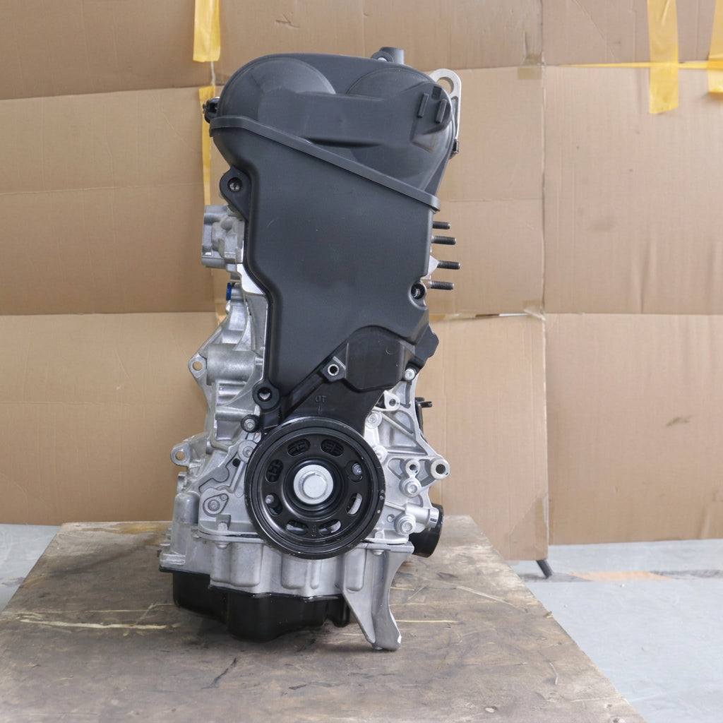 Rubede Mechanical 1.4L EA211 engine assembly for VW Jetta 2014-2018, complete engine with visible components and branding.