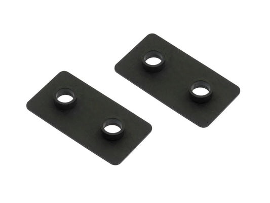 Pair of GoWesty gasket seals for sliding window latch, door parts and seals for improved weatherproofing and fit.