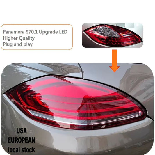 2016 Style LED Tail Lights for Porsche Panamera 970.1 2009-2013 - AudiGear.com - Taillights