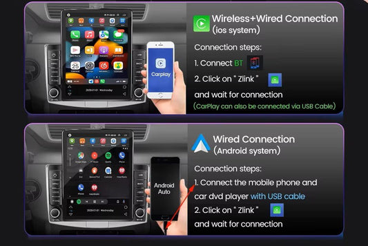 Audi TT 2006-2014 OEM Upgrade CarPlay Android Touchscreen - AudiGear.com - Touchscreen