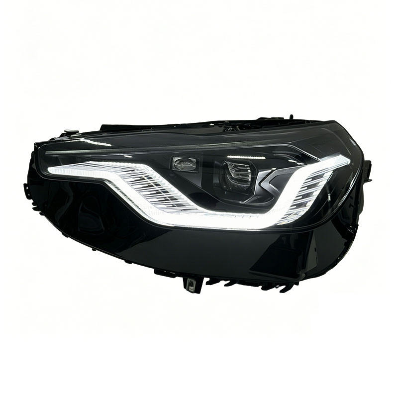 Vekto Smoke and Shadow Laser Dual-Color LED Headlights for BMW M2 G42 2022+ showing sleek LED light design and modern headlight assembly