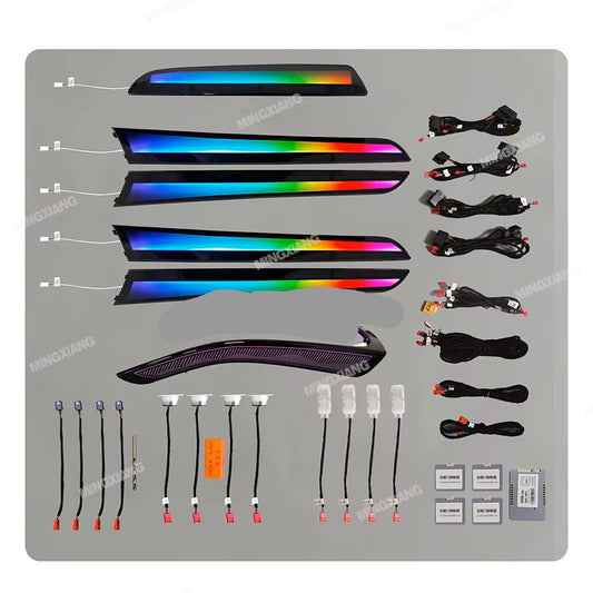 Dynamic Ambient Lighting & Carbon Fiber Kit fits Audi A4 B8 2009-2016