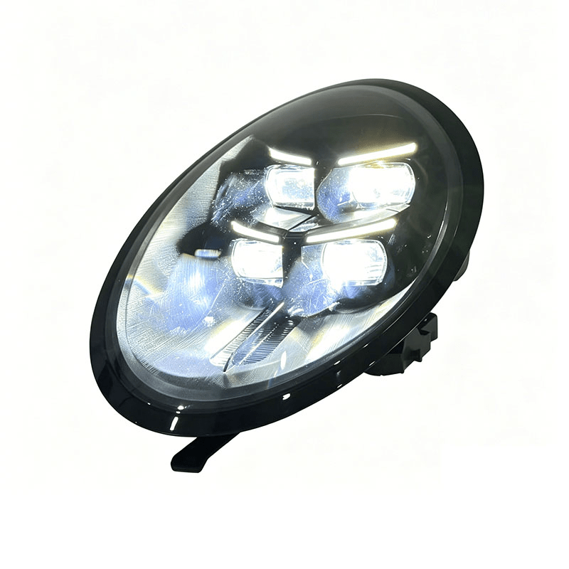Vekto 2025 Matrix-Style Dual-Color LED Headlights for Porsche 911 (991) 2013–2018 showing sleek automotive lighting design