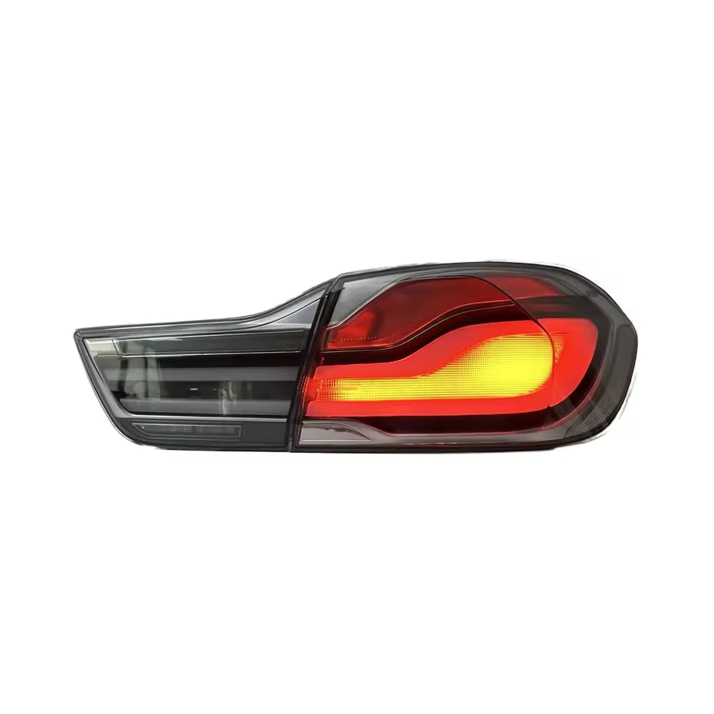 Vekto clear LED taillights for BMW 4 Series F32 F33 F36 M4 F82 F83 2014-2020, showing sleek tail light design on vehicle