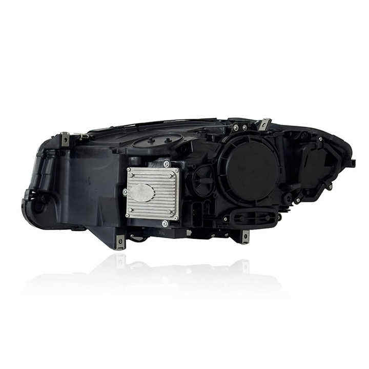 Vekto full LED headlight assembly for BMW 5 Series F10/F18 2011-2017, showing sleek headlight design with plug-and-play installation