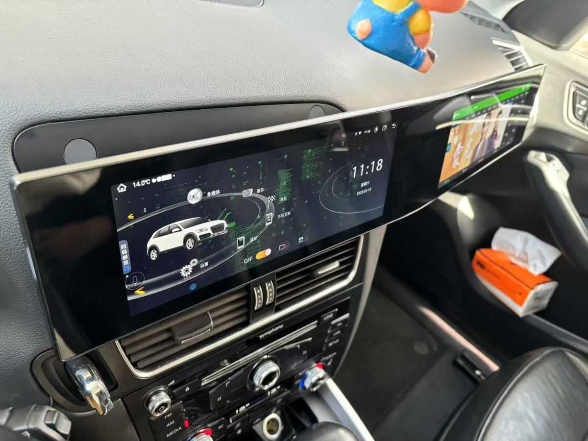 Stunning 21" Co-Pilot Touchscreen DSP Multimedia-System fits Audi Q5 2009-2016 - AudiGear.com - Touchscreen