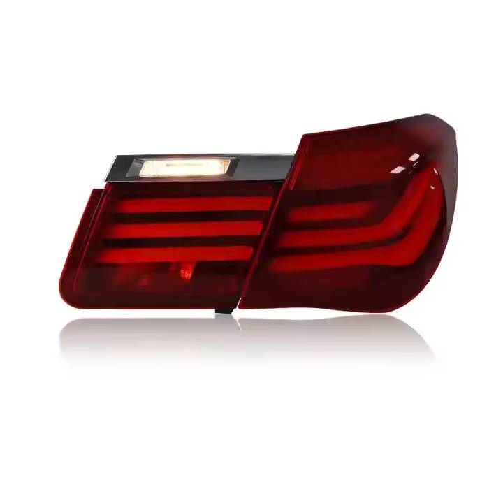 Vekto LED taillights for BMW 7 Series F01 F02 (2009-2015), showcasing sleek tail light design with bright illumination.