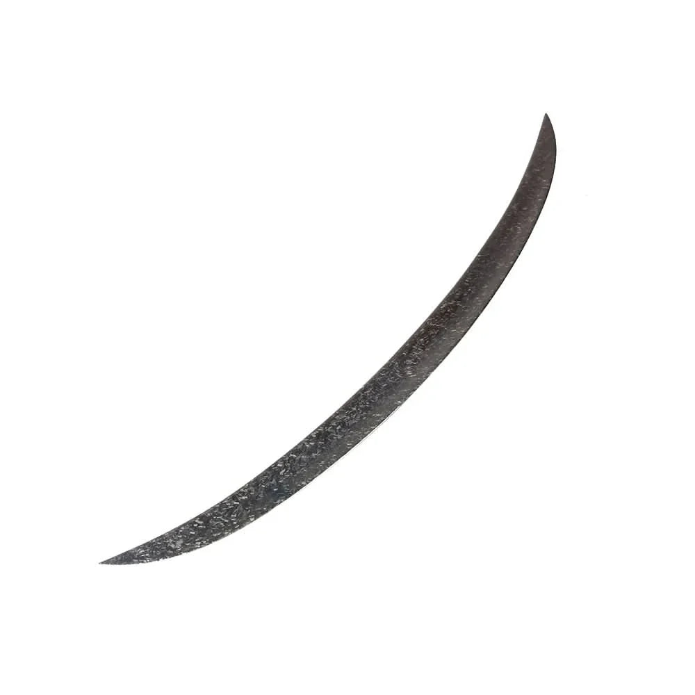Forged carbon fiber P-style rear trunk spoiler for BMW F30 F80 M3 sedan by K2 Industries, enhances aerodynamics and sporty look.