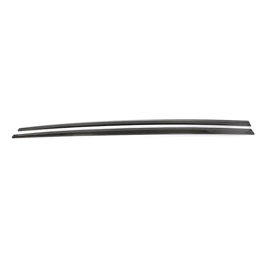 BMW 6 Series F06 Gran Coupe M Sport carbon fiber side skirt extensions by K2 Industries, showcasing sleek, aerodynamic design.