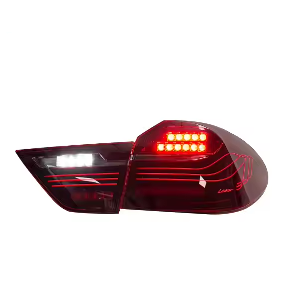 Vekto CSL Style LED taillights for BMW X4 F26 2013-2016, featuring modern LED design and clear lens for enhanced visibility.