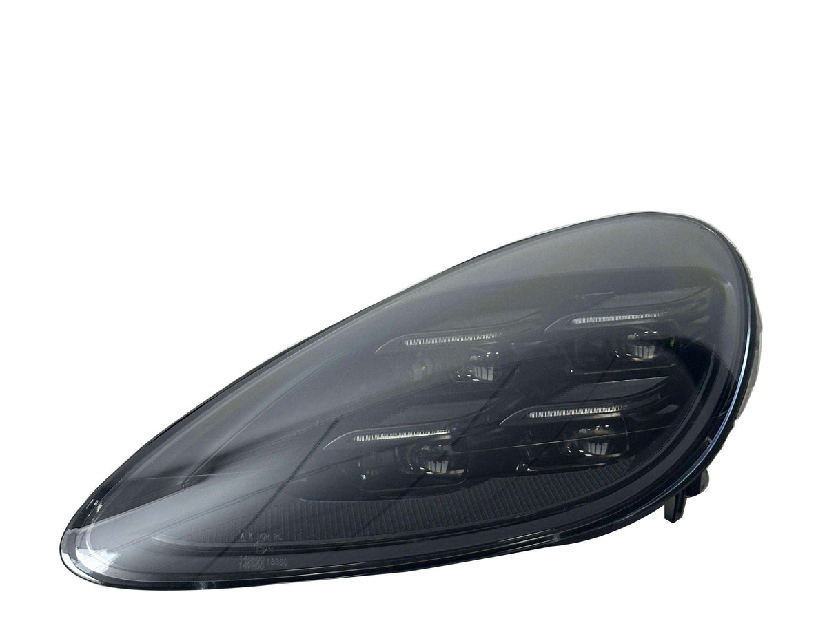 Vekto 2024 PDLS-Style LED headlights for Porsche Cayenne 958.1 (2011-2013) showing sleek headlight assembly with LED accents