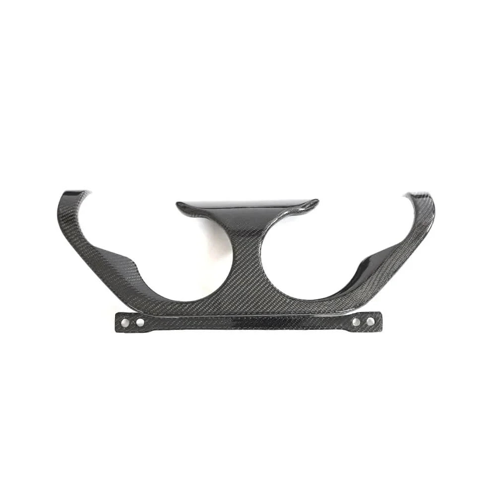 BMW M2 G87 coupe carbon fiber rear diffuser by K2 Industries, showcasing sleek aerodynamic design and textured carbon fiber finish.