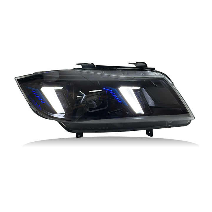 Vekto Snake Eye LED Headlights for BMW 3 Series F30/F35 2013-2018, showcasing sleek headlight design with LED accents.