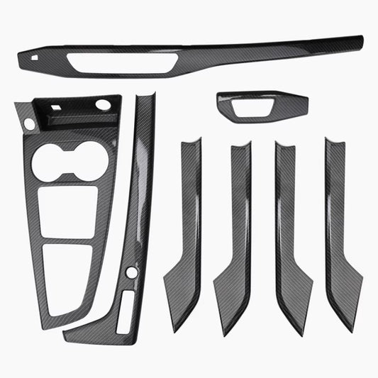 Carbon Fiber Style Interior Trim Kit for Audi A4 A5 2017-2025 4-Door Models