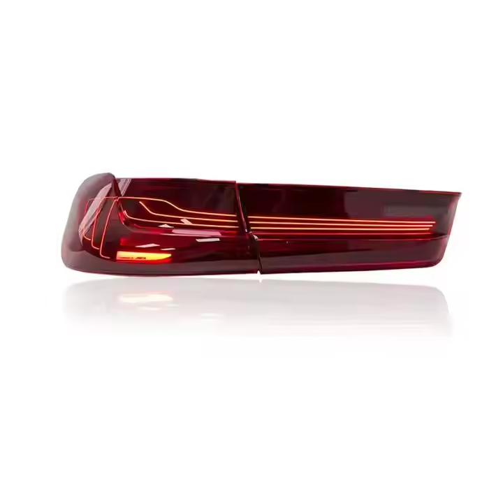 Vekto CSL style LED tail lights for BMW 3 Series G20 and M3 G80 models, featuring sleek design and bright illumination.