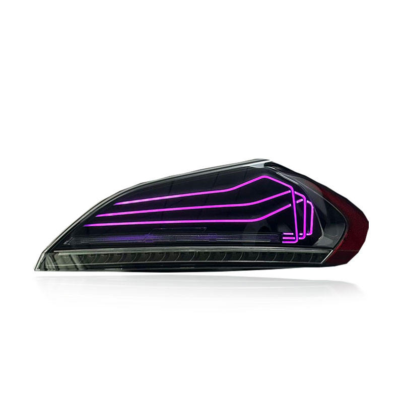 Vekto RGB CSL Style LED taillights for BMW Z4 E89 2008-2016 showing sleek red and clear lens design with illuminated LED strips