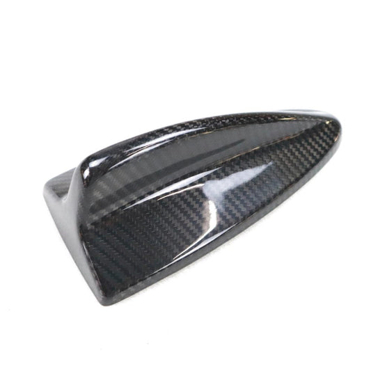 Carbon fiber roof antenna cover for BMW E82, E87, E90, E92, E93 models, designed by Palenon Performance.