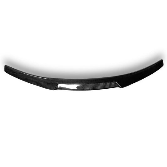 BMW F82 M4 carbon fiber trunk spoiler by Palenon Performance, featuring a V style design for enhanced aerodynamics and sporty look.
