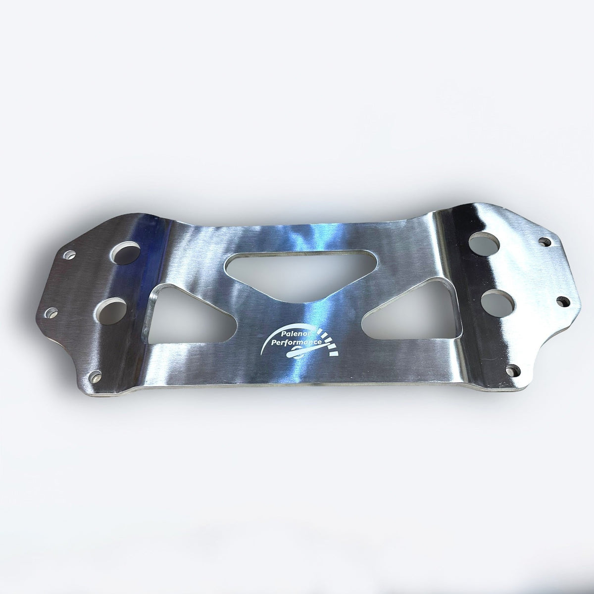 Palenon Performance S58 exhaust mid pipe for BMW G80 M3, G83 M4, G82 M4, showing the stainless steel pipe and fittings