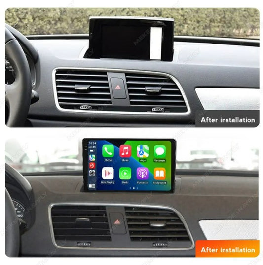 Upgrade 9" Touchscreen for Audi Q3 2011-2019 OEM with Android 14 Display