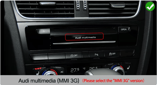 Bayern MNX 8.8" HIGH 3G MMI Audi A4 No GPS 2013-2016 4GB RAM + 64GB ROM - AudiGear.com - Touchscreen