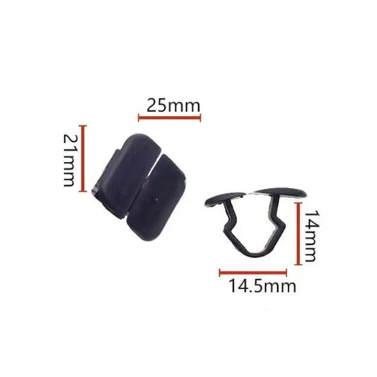 DAS MOTOR HAUS Mounting Clips for Audi Hood insulation Pads (Bag of 10 pieces) - AudiGear.com - Trim