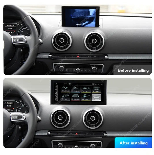 MNX Touchscreen Upgrade for Audi A3 2014-2020 10.25- & 12.5-Inch Featuring Android 13