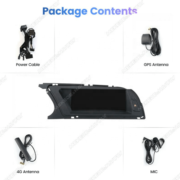 MNG Audi A5 2008-2016 Android/CarPlay 8.8" 4G Ready Multimedia Touchscreen (OEM has CD/GPS) - AudiGear.com - Touchscreen
