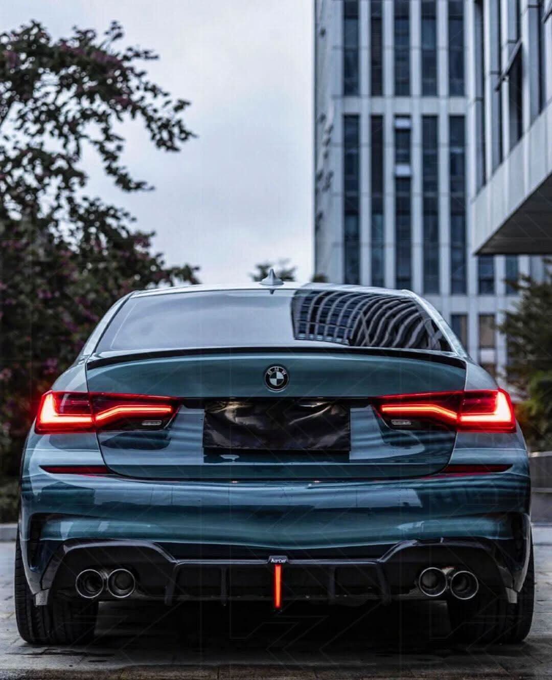BMW 3 Series G20 G28 M8 Style inner tail light mod by K2 Industries, showcasing sleek LED tail light design for 2019-2024 models.