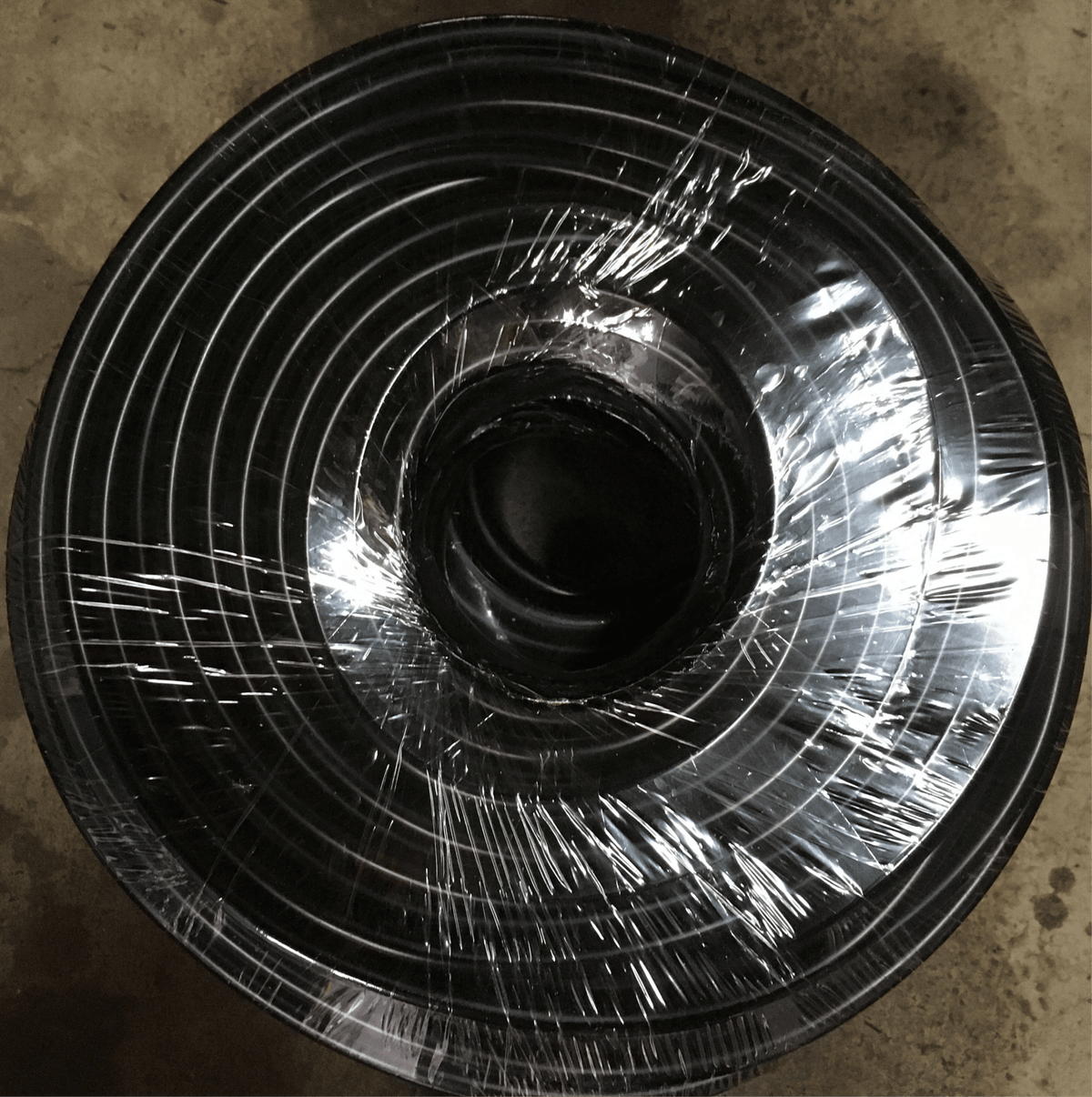 Autobahn Autoworx silicone vacuum line hose kit, 1-meter length, flexible black silicone tubing for automotive vacuum systems.