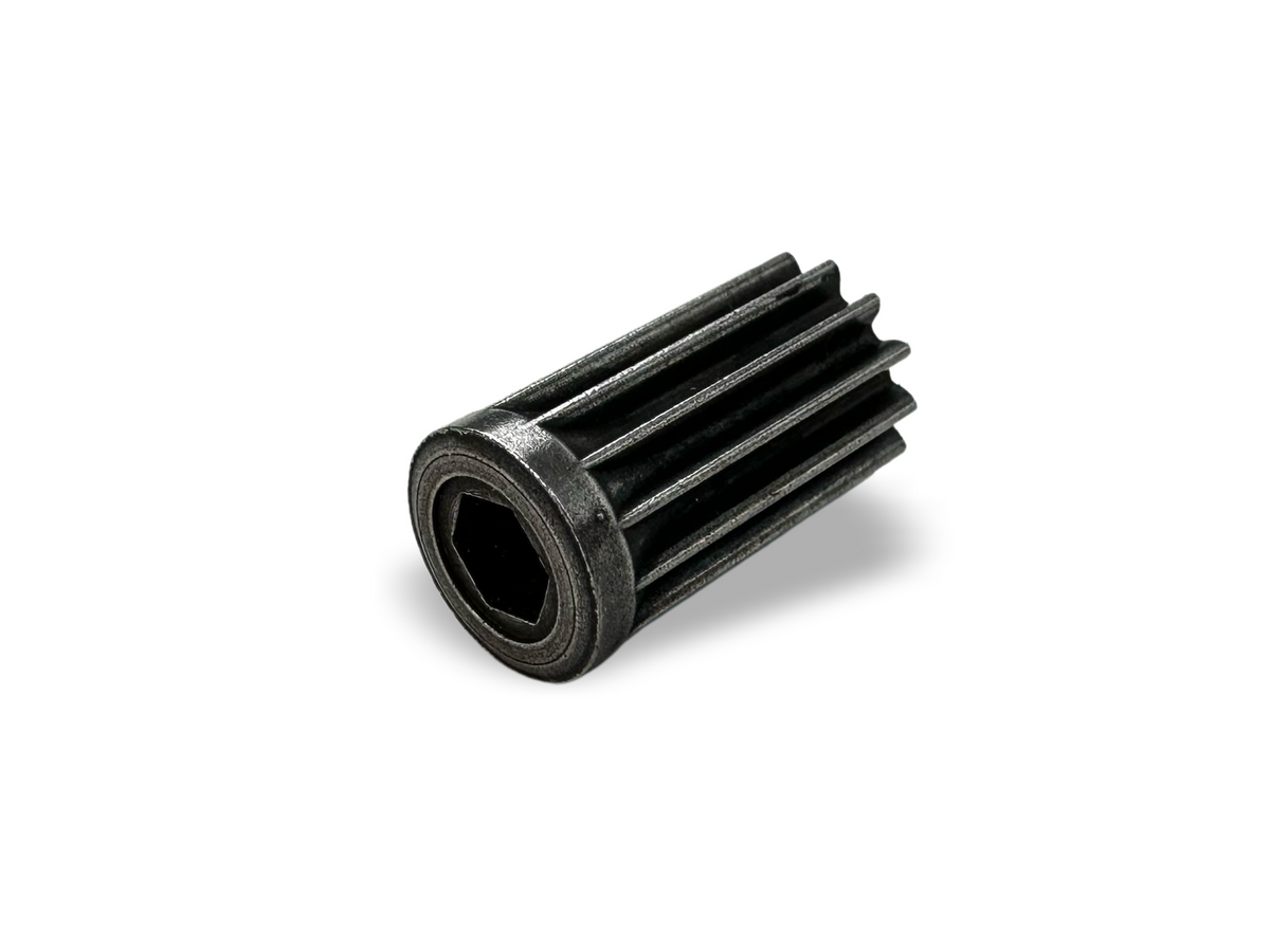 PMB Performance inner adjuster gear for Porsche 914/914-6 and Ferrari Dino/308, showing detailed metal component with gear teeth.