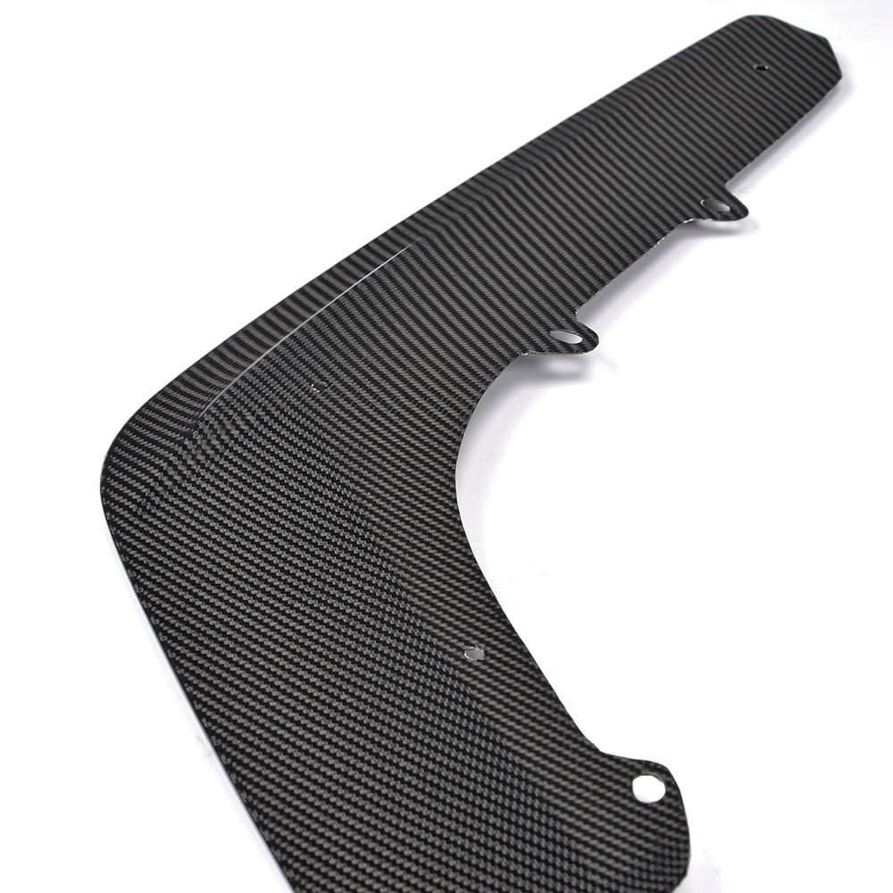 K2 Industries carbon fiber rear diffuser with quad exhaust cutouts for BMW F80 M3 F82 M4 2014-2019, aerodynamic rear upgrade
