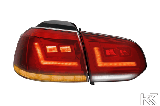 OSRAM LEDriving® VW Golf 6 VI LED taillights Black Edition (2008-2014) - AudiGear.com - Tail Lights