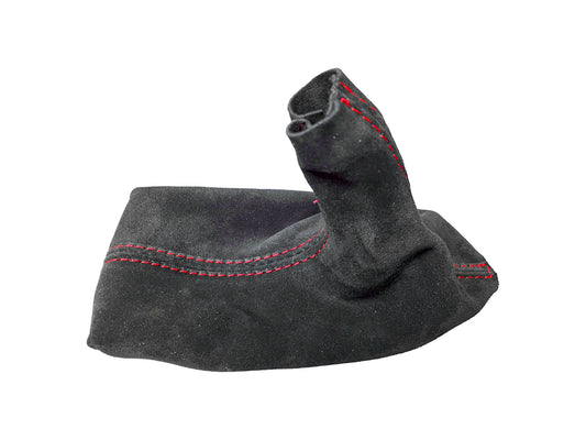 Black Genuine Suede Shift Boot Cover For Porsche Boxster 911 986 996 1997-2004