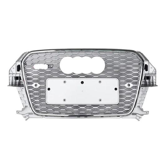Upgrade Honeycomb Style Grille fits Q3 2013-2016 in Glossy Black or Chrome