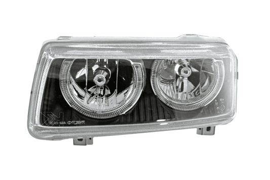 VW Passat B3 type 35i Black Angel Eyes Headlights (1993-1996) - AudiGear.com - Headlights
