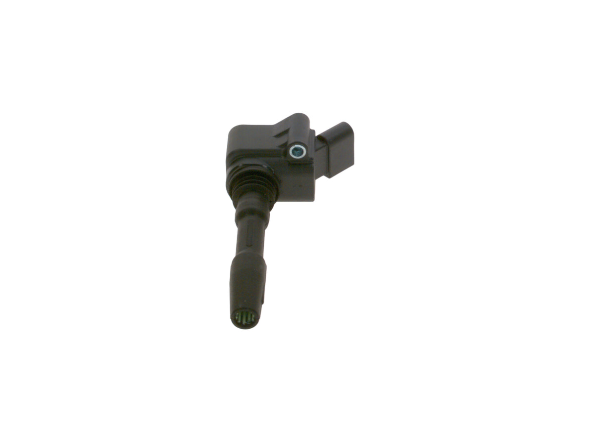 Bosch ignition coil for Audi, VW, Bentley, Porsche vehicles, part 06L905110K, shown in the image.