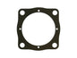 GoWesty Oil Pump Cover Gasket for Volkswagen Vanagon, black gasket ring on white background