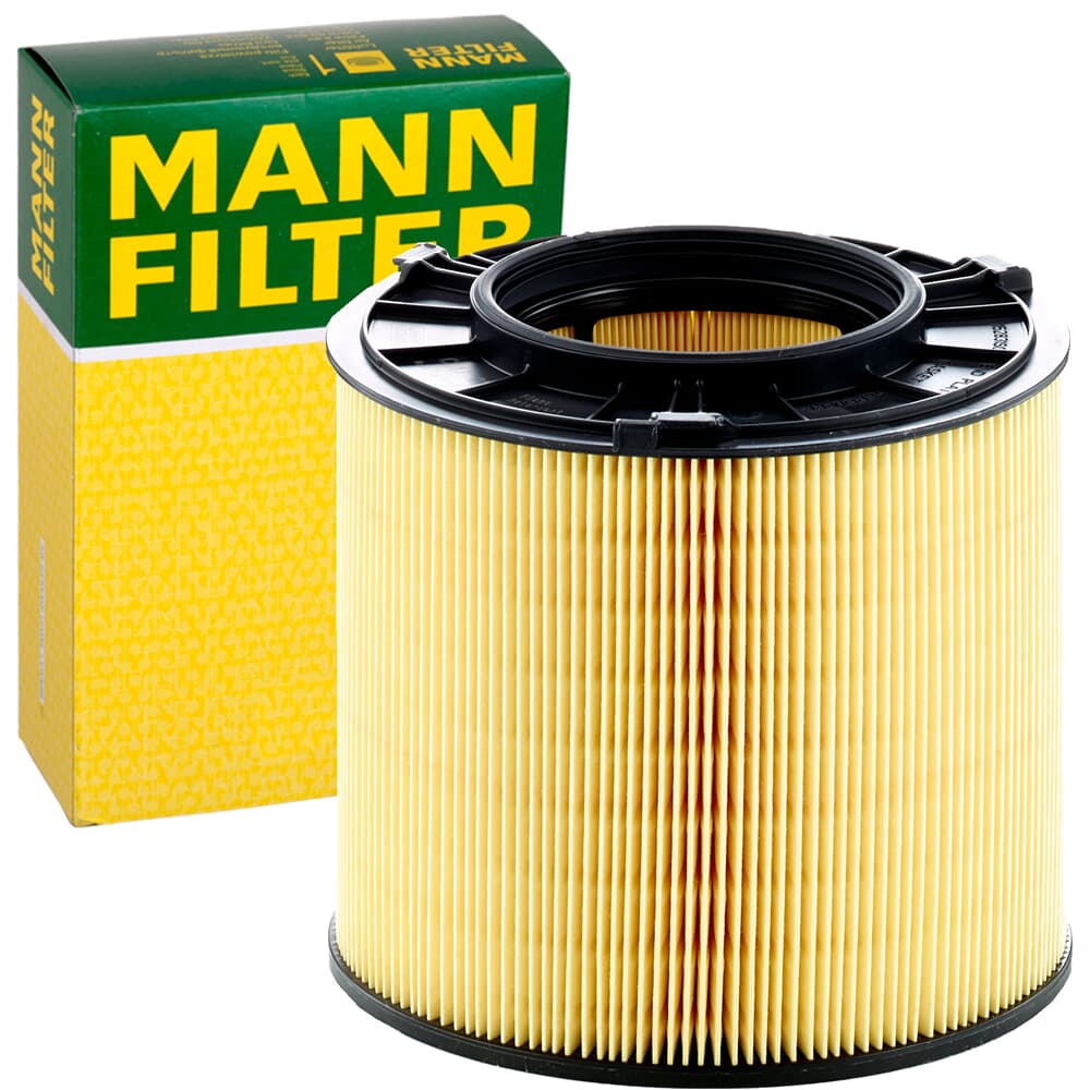 2.0L C17 013 MANN AIR FILTER OE# 8W0133843C 2017-2025 EA888 2.0 I-4 A4 A5 Q5 2.9 V6