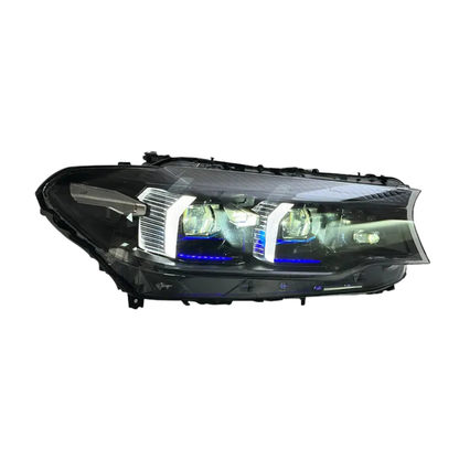 BMW 5 Series G30 G38 M5 Style Laser LED headlights by K2 Industries, featuring sleek design and advanced lighting technology.