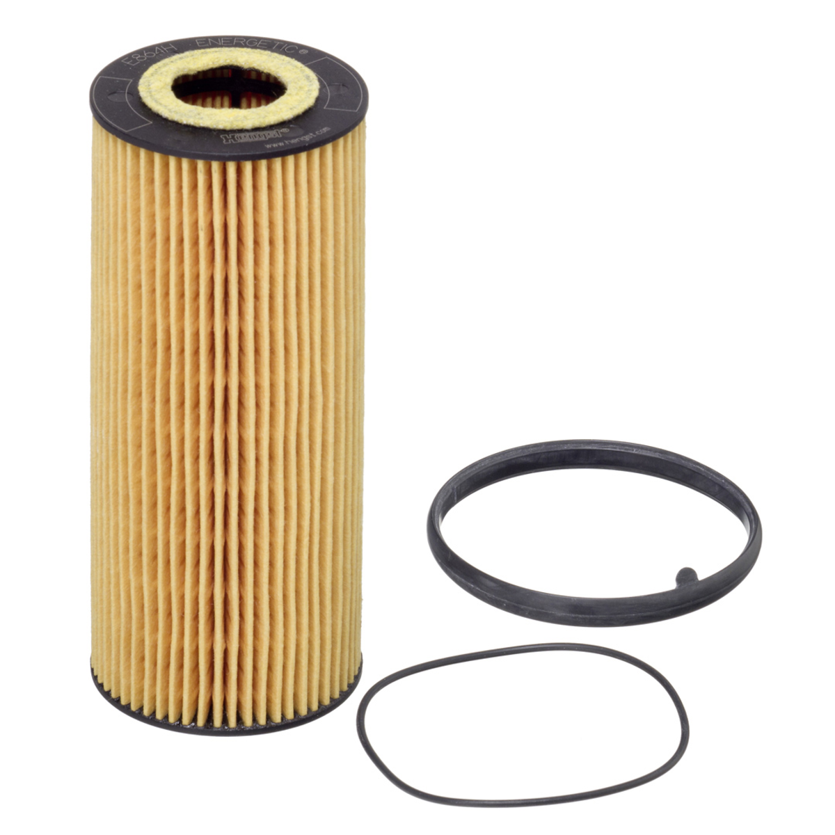 Audi VW Porsche engine oil filter 06E115562C E864H D184 by Hengst, compatible with various vehicle models