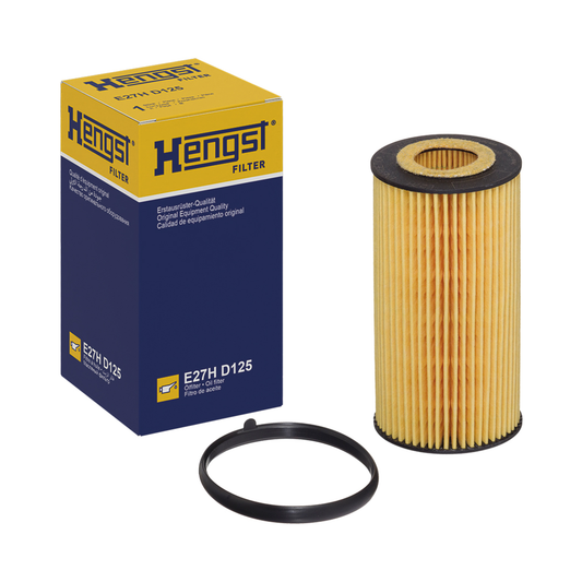 WorldPac Audi VW Porsche engine oil filter 06D115562 E27H D125, designed for optimal engine protection and performance.
