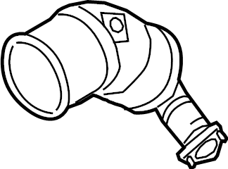 Bayern Automotive exhaust for 2.0L TDI EA189 engine in Audi and VW models from 2010-2015, shown in the image.